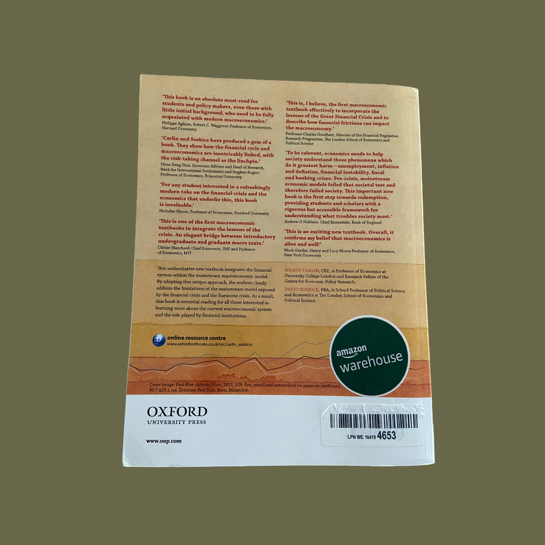 Macroeconomics: Institutions, Instability, And The Financial System