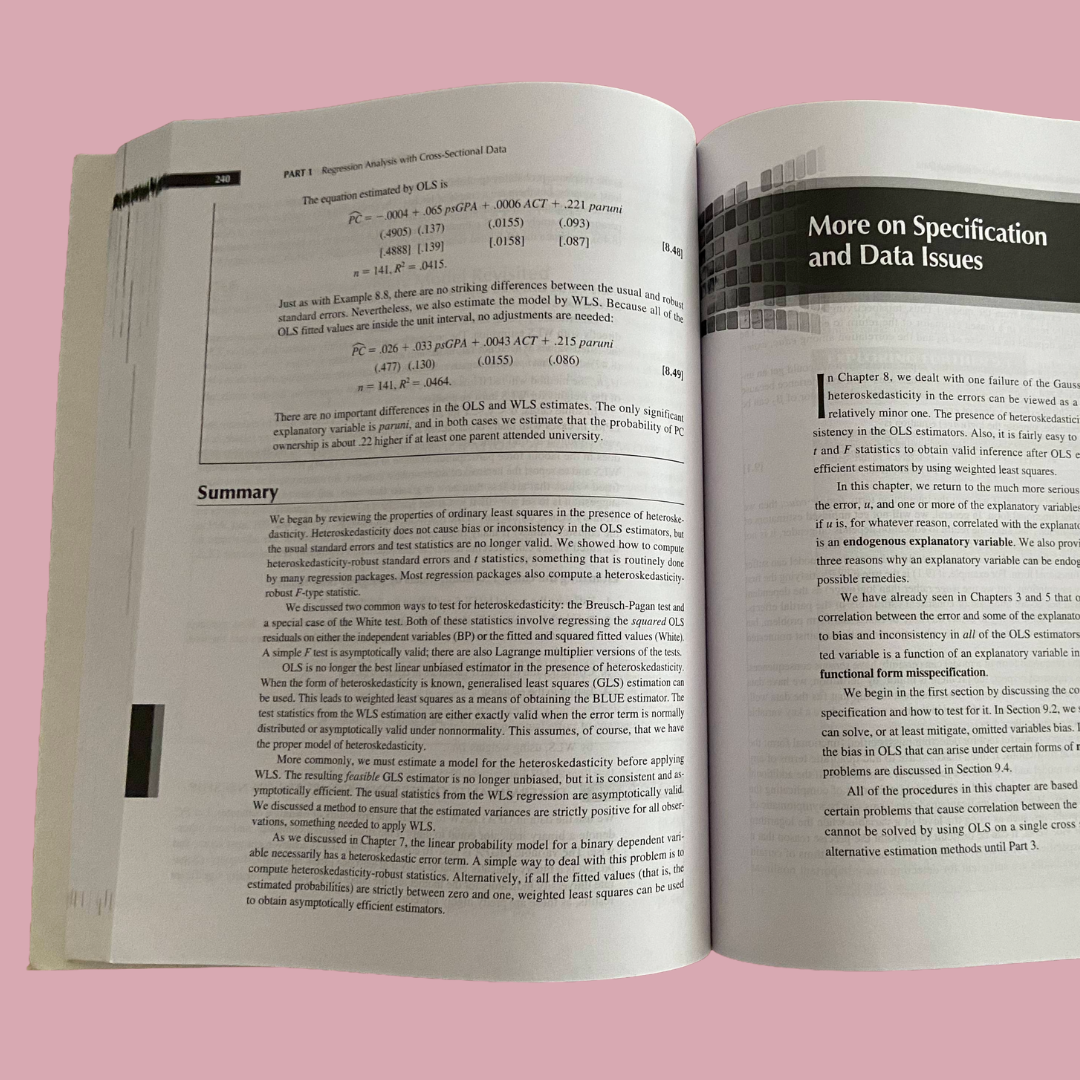 Intoduction to Econometrics