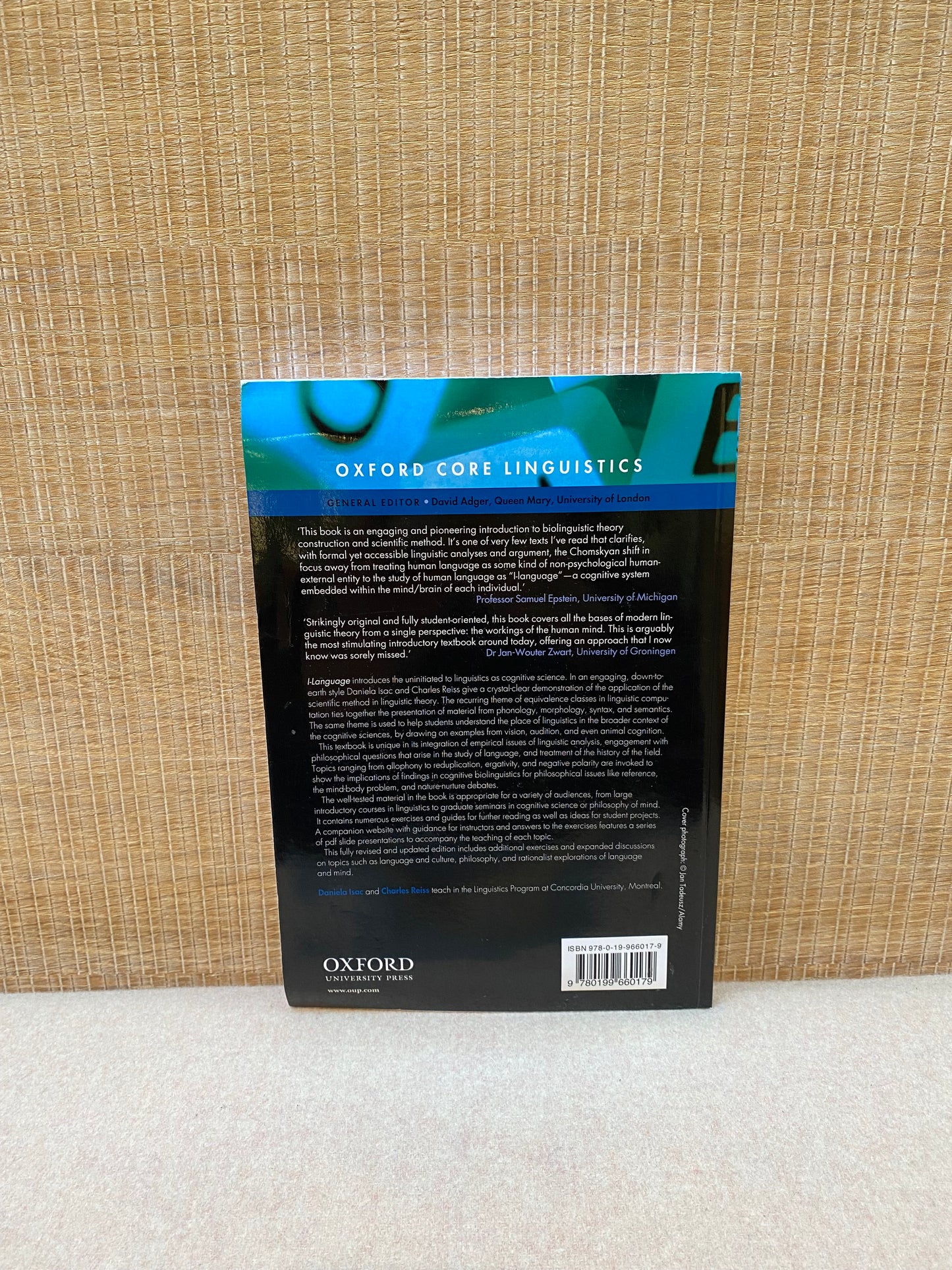 I-Language An Introduction to Linguistics as Cognitive Science 2nd edition