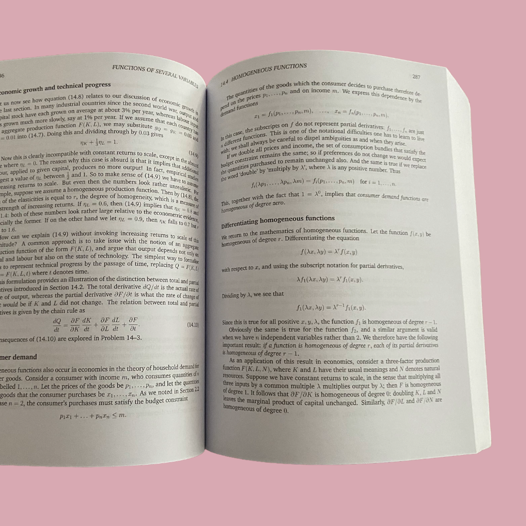 Mathematics for Economists, 4th Ed.