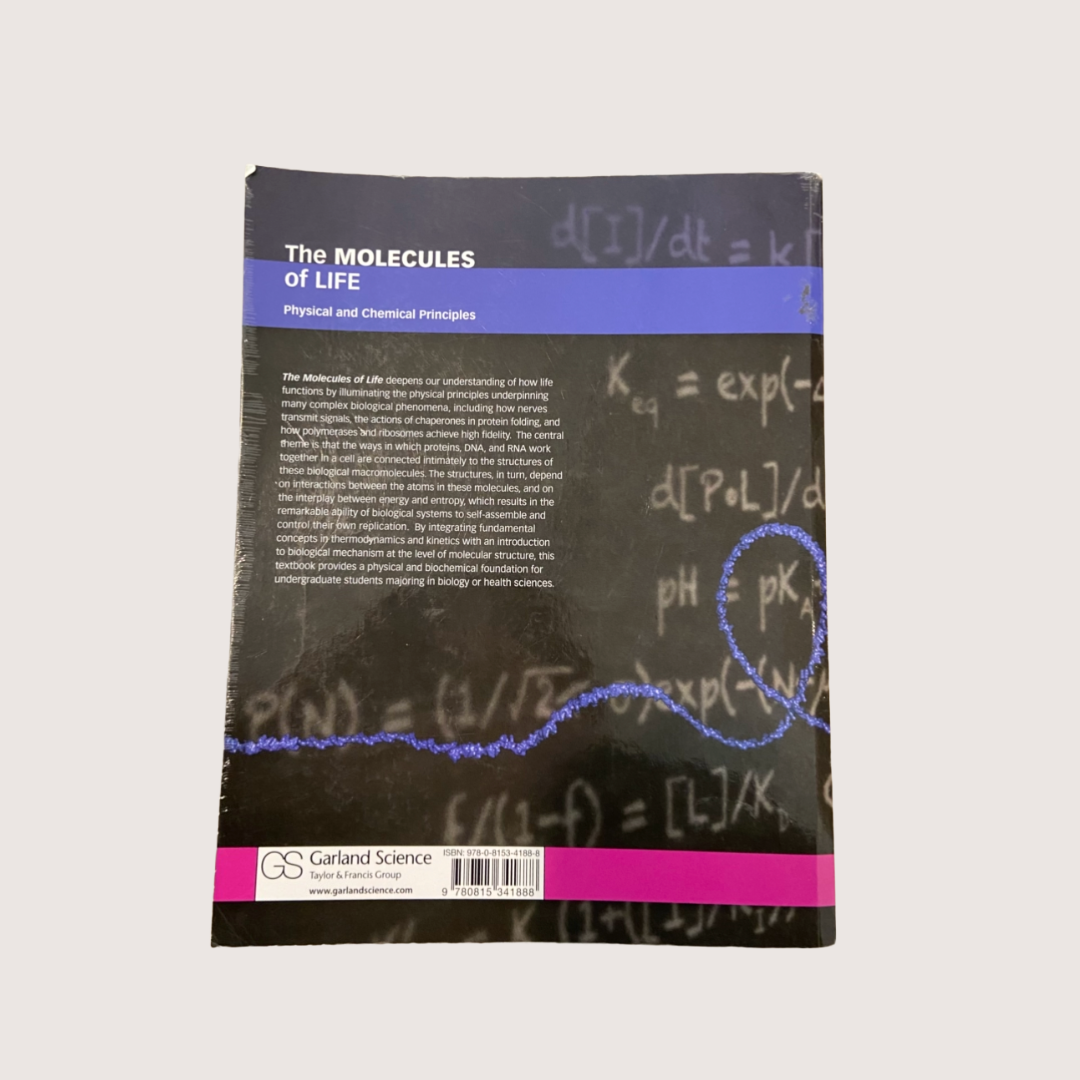 The MOLECULES of LIFE: Physical and Chemical Principles